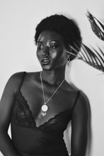 The Large Full Moon Mother of Pearl Necklace