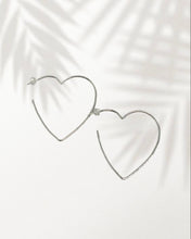 Love Me Not Heart Earrings