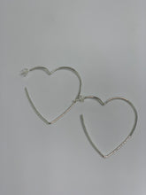 Love Me Not Heart Earrings