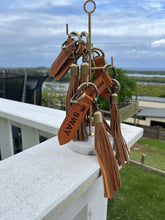 Leather keyrings