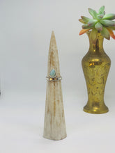The Larimar Goddess Ring
