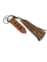 Leather keyrings