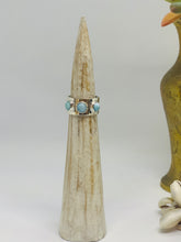 Larimar Triple Ring