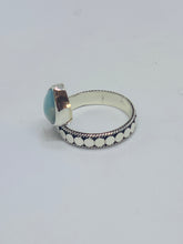 The Larimar Goddess Ring