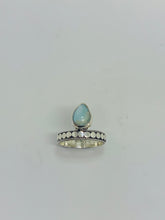 The Larimar Goddess Ring