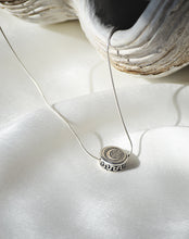 Moon and Arrow Spinner Necklace