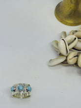 Larimar Triple Ring